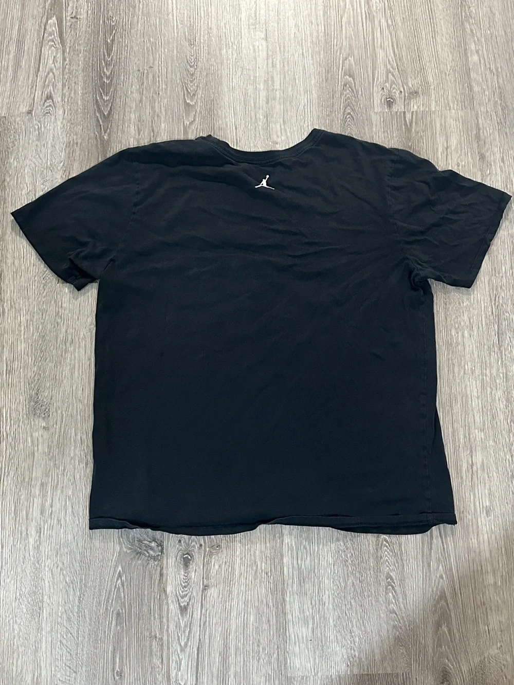 Black Jordan Jumpman Graphic Tee - Multicolor Logo Sz XL